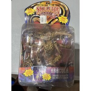 Vintage Aracula Skeleton Warriors Action Figure 1994 Playmates MOC Sealed Toy